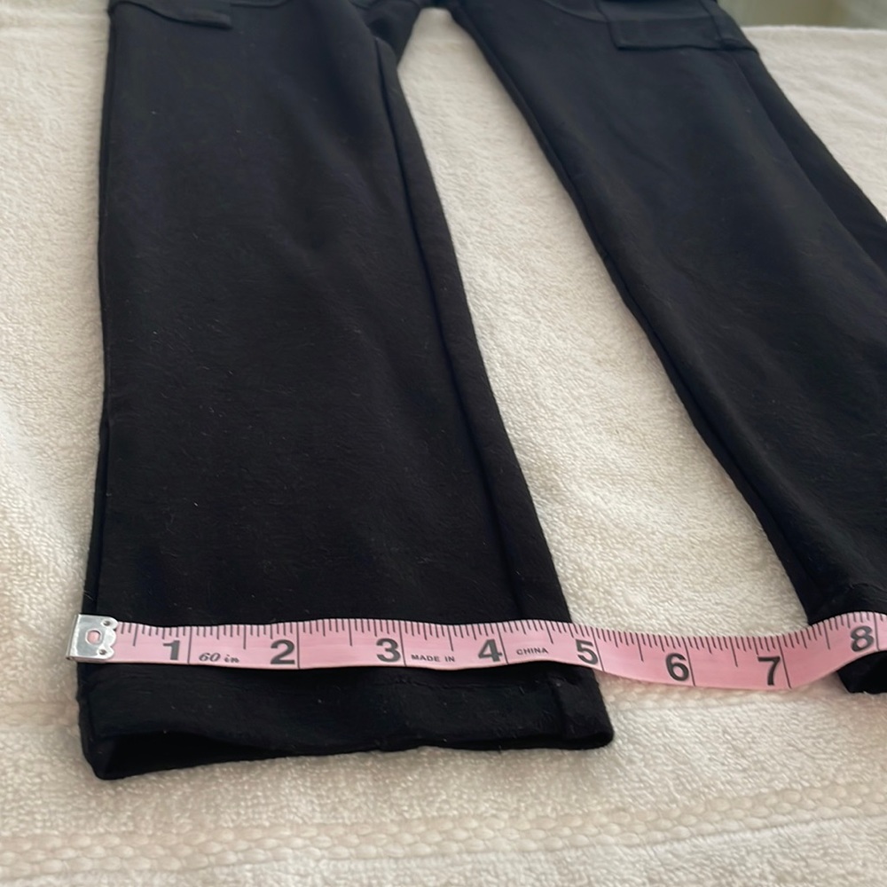 Seven7 Knit Cargo Pants Sz 4 EUC Super Cute Soft Utility Pockets Stretchy - Picture 13 of 17
